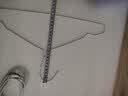 衣架家用衣撑衣挂晾衣服架卧室收纳学生宿舍用晒衣服架子衣架撑子 6支装40cm防滑款【颜色随机】 实拍图
