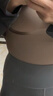 婷美（GRACEWELL）塑身保暖美体塑形背心收腹聚拢免穿文胸内里磨毛防静电燕麦色L 实拍图