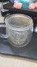 富光花茶杯 男女士茶水分离杯子 双层办公泡茶玻璃杯带把高硼硅水杯 实拍图
