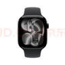 Apple/苹果 Watch S11 智能手表GPS+蜂窝款46毫米银色铝金属表壳雾紫色运动型表带M/L MFDL4CH/B 实拍图