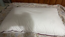 水星家纺枕头枕芯酒店枕头护颈枕头芯家用单个纯棉抗菌可水洗低枕48x74cm 实拍图