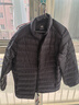 京东京造【air+零压羽绒】轻薄羽绒服男外套冬立领90鸭绒 曜石黑XL 实拍图
