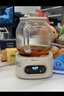美的（Midea）花漾0胶水全玻璃全自动养生壶 办公室多功能煮茶壶 烧水壶恒温电热水壶煮茶器花茶壶1L YS10B101 实拍图