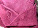 优衣库女装HEATTECH摇粒绒两翻领套头衫/长袖479608 76 紫色 M /160/84A 实拍图
