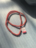 石玥珠宝精品5-6mm凉山南红玛瑙手串转运珠手链项链男女士款 水晶玛瑙 实拍图