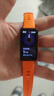 Keep智能运动手环 血氧心率监测手环 乒乓球、羽毛球专业模式数据记录 B5活力橙硅胶表带版 新年礼物 实拍图