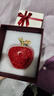 映棠水晶苹果摆件工艺品圣诞节平安夜送男女生朋友创意情人节生日礼物 红钻水晶苹果【礼盒装】 实拍图
