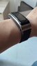 适用华为手环b3硅胶表带B6/B7手环b3青春版智能运动手表商务版个性潮男女腕带替换腕带 黑色 适用：B3/B6/B7-16mm 实拍图