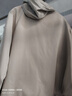 优衣库女装双面穿防风摇粒绒拉链连帽外套户外防水冬季新款479697 479697/30浅米色 L 实拍图