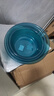【京东物流】洗脸盆加大加厚家用大号洗菜盆洗衣盆内裤收纳盆子 蓝色 小中大【三件套组合装】 实拍图