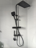九牧王淋浴花洒套装全铜冷热恒温花洒数显家用卫生间增压沐浴花洒 钢琴冷热款-枪灰四档 实拍图
