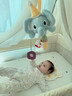 努比鲁比婴儿抽抽乐玩具儿童推车载床铃床挂小月龄拉拉乐宝宝抓握训练摇铃 【丰富感知】小蓝象拉拉乐 （牙胶+摇铃+bb叫+哈哈镜） 实拍图