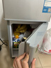 志高（CHIGO）小冰箱迷你小型家用冷藏冷冻两用宿舍出租房用双门办公室电冰箱节能省电 【一级能效】58L银色【三天约一度电】 实拍图