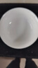 富玉景德镇陶瓷碗中式高档餐具纯素玲珑盘子家用菜盘散件送礼礼物 玉牡丹 8.5寸汤碗（拍5发6） 实拍图