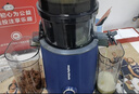 摩飞电器原汁机榨汁机渣汁分离 大口径免切家用多功能鲜榨炸果汁机大容量全自动压榨水果蔬菜榨汁杯MR9902 轻奢蓝 实拍图