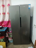 志高冰箱风冷无霜406L双开门多门对开电冰箱家用大容量十字四门对开嵌入式智能冰箱 【对开门】418升超薄嵌入【一级能效】 实拍图