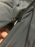 雪中飞秋冬新款时尚休闲舒适廓形男士“H”版型印花立领连帽羽绒服男 钢铁灰|8224 XL /180/100A 实拍图
