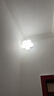 雷士（NVC）LED奶油风儿童房卧室吸顶灯走廊过道玄关灯阳台灯照明灯具灯饰 22W分段调光奶油花朵玄关灯 实拍图