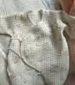童泰婴儿连体衣秋冬季纯棉保暖新生儿衣服宝宝蝴蝶哈衣爬服黄色52cm 实拍图