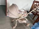 XUM婴儿车婴儿推车0-6岁用折叠可坐可躺带减震遛娃神器双向溜娃车 六重减震|加高防护|全棚 卡其色 实拍图