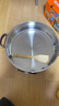 惠当家（Hui Dang Jia）电饼铛家用无涂层电煎锅多功能电热锅水煎包锅烙饼锅早餐机电煮锅304不锈钢锅HDJ-J09-38 实拍图