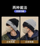 回力（Warrior）针织帽子男冬季保暖防寒冷帽加厚大头毛线帽护耳包头帽女防风时尚 实拍图