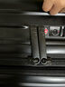 爱华仕行李箱24英寸拉杆箱男大容量旅行箱女密码箱托运多功能皮箱燕尾黑 实拍图