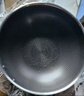炊大皇炒锅有钛0氟不粘锅316L不锈钢不粘平底炒锅32cm 实拍图