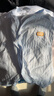贝瑞加（Babyprints）婴儿连体衣2件装纯棉宝宝衣服新生儿柔软内衣透气爬服薄款 蓝59 实拍图