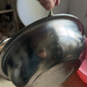 不锈钢盆家用商用加深斗盆洗脸盆洗澡盆汤盆面盆洗脚盆洗菜盆大盆 不锈钢盆 28cm 实拍图