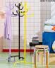 宜家（IKEA）BONDSKARET邦克拉特衣帽架落地卧室内置物客厅挂衣服架子 黄色 实拍图