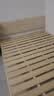 祝拓实木床双人床1.8米2米1.5米现代简约出租房简易单人床家用木板床 透气40高|床+床垫 1500mm*2000mm 实拍图