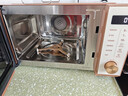 美的（Midea）小滋味微烤炸一体机家用变频台式微波炉烤箱空气炸不锈钢内胆一级能效古典风23L（F23G3） 实拍图