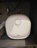 美的（Midea）【8年质保】电热水器小厨宝6.6L出水36L一级能效洗碗洗菜热水器厨房热水宝国家补贴F6.6-20CB(ES) 实拍图