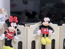 迪士尼（Disney）毛绒玩具女孩米奇米妮压床娃娃一对结婚玩偶公仔情人节生日礼物 情侣套装米奇+米妮1对 【45cm】 正版米老鼠压床娃娃结婚礼物七夕情人节新年礼物 实拍图
