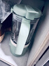 飞利浦（PHILIPS）破壁机 家用迷你免过滤豆浆机辅食机 降噪低音多功能料理机 榨汁机搅拌婴儿辅食多功能养生榨汁机 养生破壁辅食三合一 HR2037/50 绿色款 实拍图