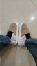 利达妮（TZLDN）全包跟棉拖鞋女秋冬季保暖毛绒防水防滑月子鞋厚底情侣棉鞋男外穿 奶茶咖 38 -39(适合37-38码) 实拍图
