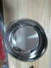 【不锈钢】和面盆厨房烘焙家用火锅盆洗菜打蛋汤锅盆醒面盆料理盆 32cm【热卖款】不锈钢 和面盆 实拍图