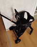 看宝贝（lookbaby）高景观婴儿车0-6岁用折叠可坐婴儿推车遛娃神器溜娃神器 黑+餐盘+座垫 实拍图