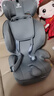 bebelock儿童安全座椅汽车用9个月-12岁宝宝车载坐椅增高垫可折叠通用便携 太空灰-isofix接口款 i-Size认证 实拍图