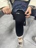 李宁护膝蚕丝保暖老寒腿关节滑膜男女中老年运动髌骨膝盖跑步护具专用 实拍图