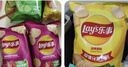 乐事（Lay's）薯片 黄瓜味 135克 休闲零食 膨化食品 实拍图