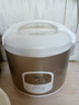 美的（Midea）电饭煲大容量简单易控黑晶内胆家用迷你小电饭锅微压3升2-3人黑晶内胆MB-WYJ301（2-3人） 实拍图