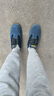 孚诚劳保鞋男透气钢包头防砸防刺穿耐磨实心底采购工作防护安全鞋蓝43 实拍图