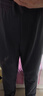 安踏加绒保暖运动裤男士直筒卫裤秋季针织户外跑步长裤平口休闲裤 实拍图