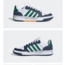 adidas ENTRAP美式校园风运动少年感复古篮球风板鞋男女阿迪达斯 白色/绿色/蓝色   42 实拍图