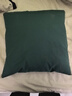 海澜之家（HLA）汽车折叠抱枕被子两用办公室枕头被子二合一抱枕毯子午睡靠枕靠垫 墨绿抱枕 150cm*110cm 折叠：45*45cm 实拍图