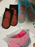 棉十三7双袜子女蹦床袜防滑地板袜儿童新疆棉瑜伽袜硅胶室内亲子短袜 实拍图
