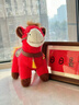 每束2026年马年吉祥物公仔毛绒玩具生肖马玩偶新年礼物年会礼品定制 马上有钱红25cm 实拍图