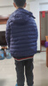 鸭鸭（YAYA）羽绒服男士轻薄短款修身时尚连帽保暖易打理外套简约潮D 藏青色连帽 XL /180 实拍图